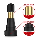 TR600HP High Pressure Brass Stem EPDM Rubber Snap-in Tire Valves